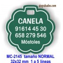 Placa para mascotas