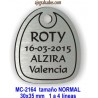 Placa para mascotas