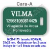 Placa mascotas DOBLE cara