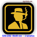  Figura masculina aseos