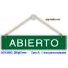 Placa Abierto-Cerrado