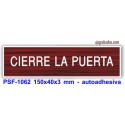 Placa standard grabada