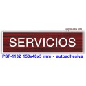 Placa standard grabada