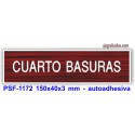Placa standard grabada