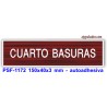 Placa standard grabada