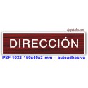Placa standard grabada