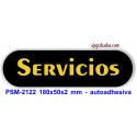 Placa standard rotulada