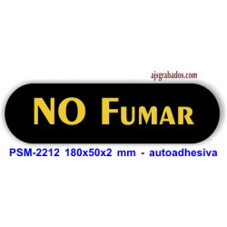 Placa standard rotulada