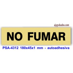 Placa standard rotulada