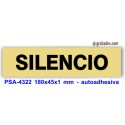 Placa standard rotulada