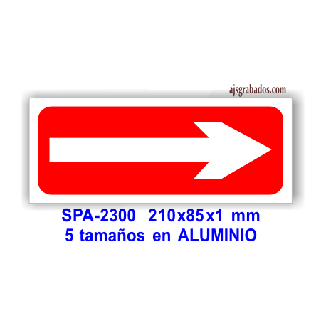 Flecha para señalizar