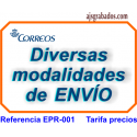 Precios envío de PEDIDOS
