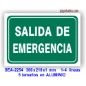 Señal de EMERGENCIA