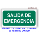 Señal de EMERGENCIA