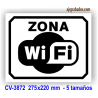 Placa zona WiFi