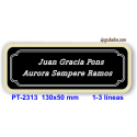 Placa para puerta