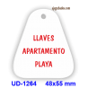 Placa para llaves