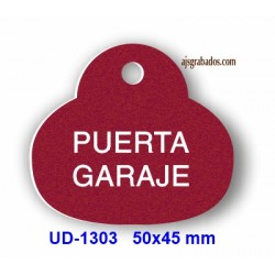 Placa para llaves