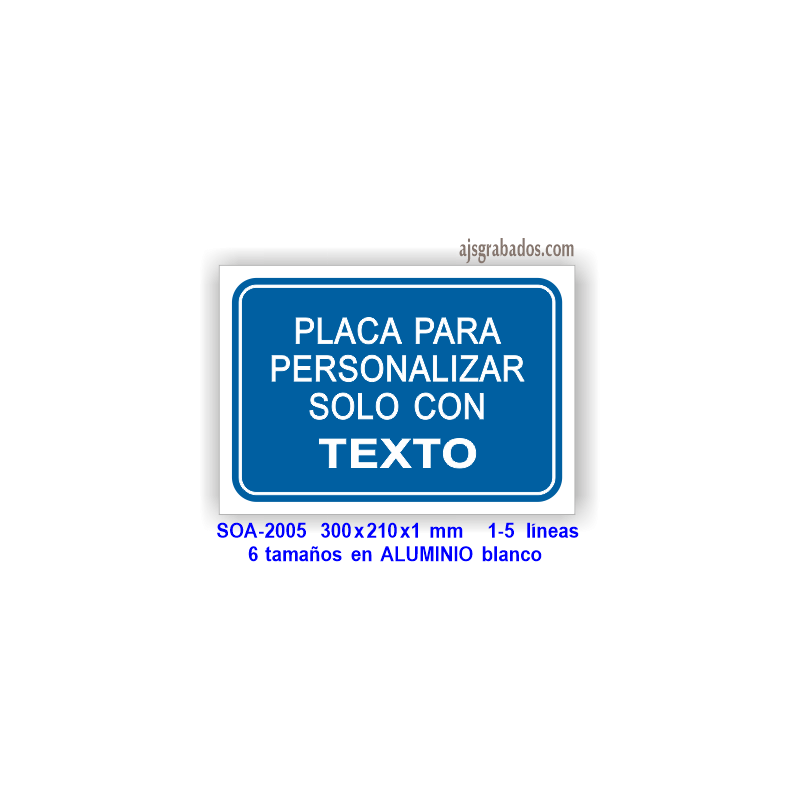Letrero Personalizado De Aluminio 12x18 Pulgadas – Crea Tu Propio Texto O Imagen, Resistente A La Intemperie