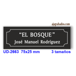 Placa para cuadros