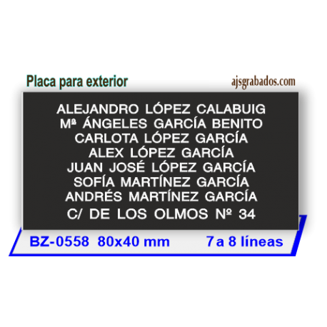 Buzón exterior 8 líneas