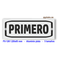 Placa para pisos con orla