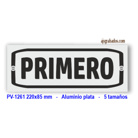Placa para pisos con orla