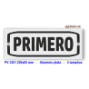 Placa para pisos con orla