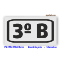 Placa con PISO y PUERTA