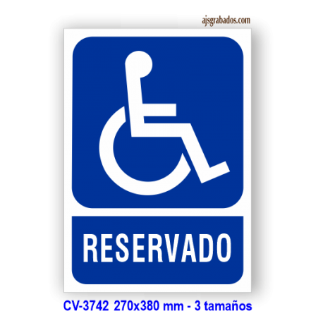 Reservado Minusválidos