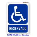 Reservado Minusválidos