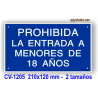 Prohibida la entrada