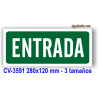 Placa entrada