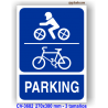 Parking motos, bicicletas