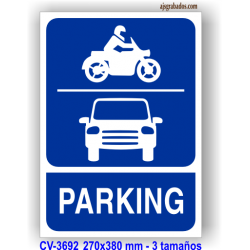 Parking motos y turismos