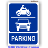 Parking motos y turismos
